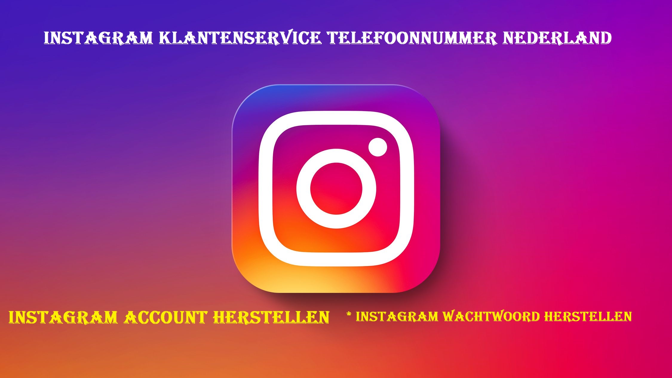 Bellen Instagram Nummer